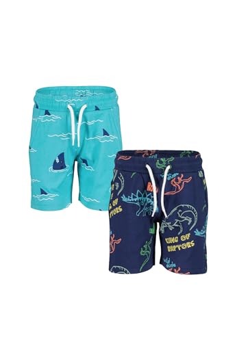 Blue Seven Jungen Shorts MARKETPLACE + ONLINE M01 - DK BLAU + Lagune, 104 von Blue Seven