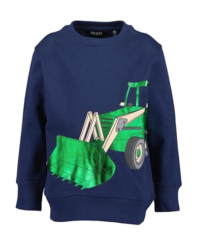 Blue Seven Jungen Sweatshirt Vehicles 575 - DK BLAU 104 von Blue Seven