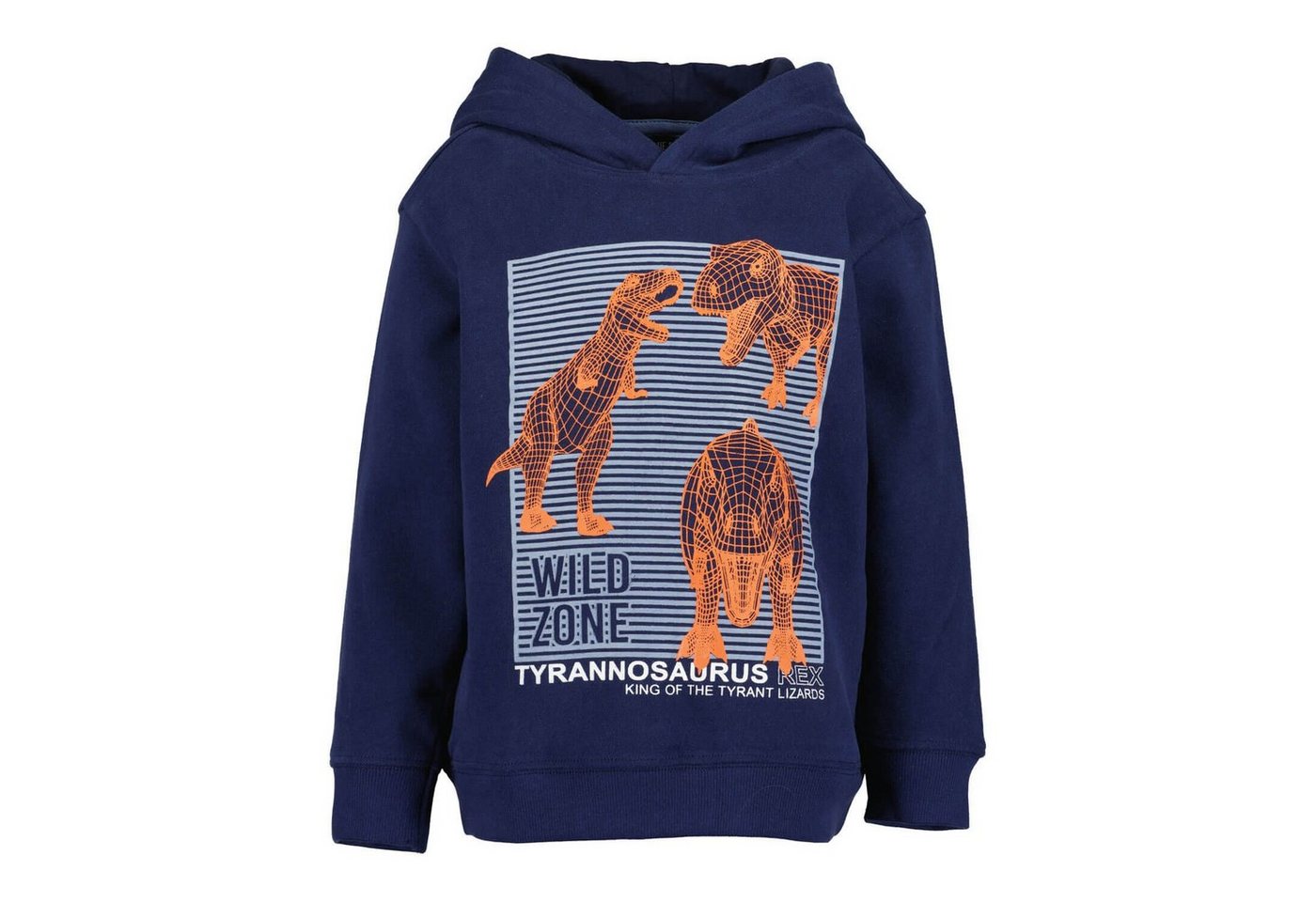 Blue Seven Kapuzenpullover Kinder Jungen Hoodie Dinosaurier mit Print - Sweatshirt mit Kapuze von Blue Seven