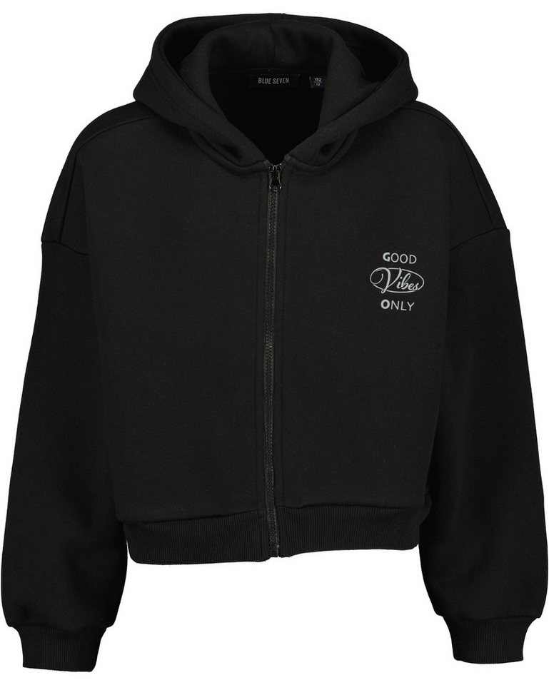 Blue Seven Kapuzensweatjacke mit kleinem Brustmotiv von Blue Seven