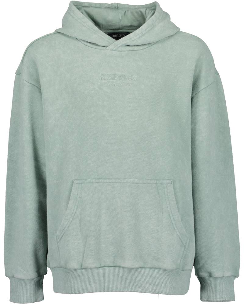 Blue Seven - Kn Sweatshirt, Kapuze türkis - Gr. - 164 von Blue Seven