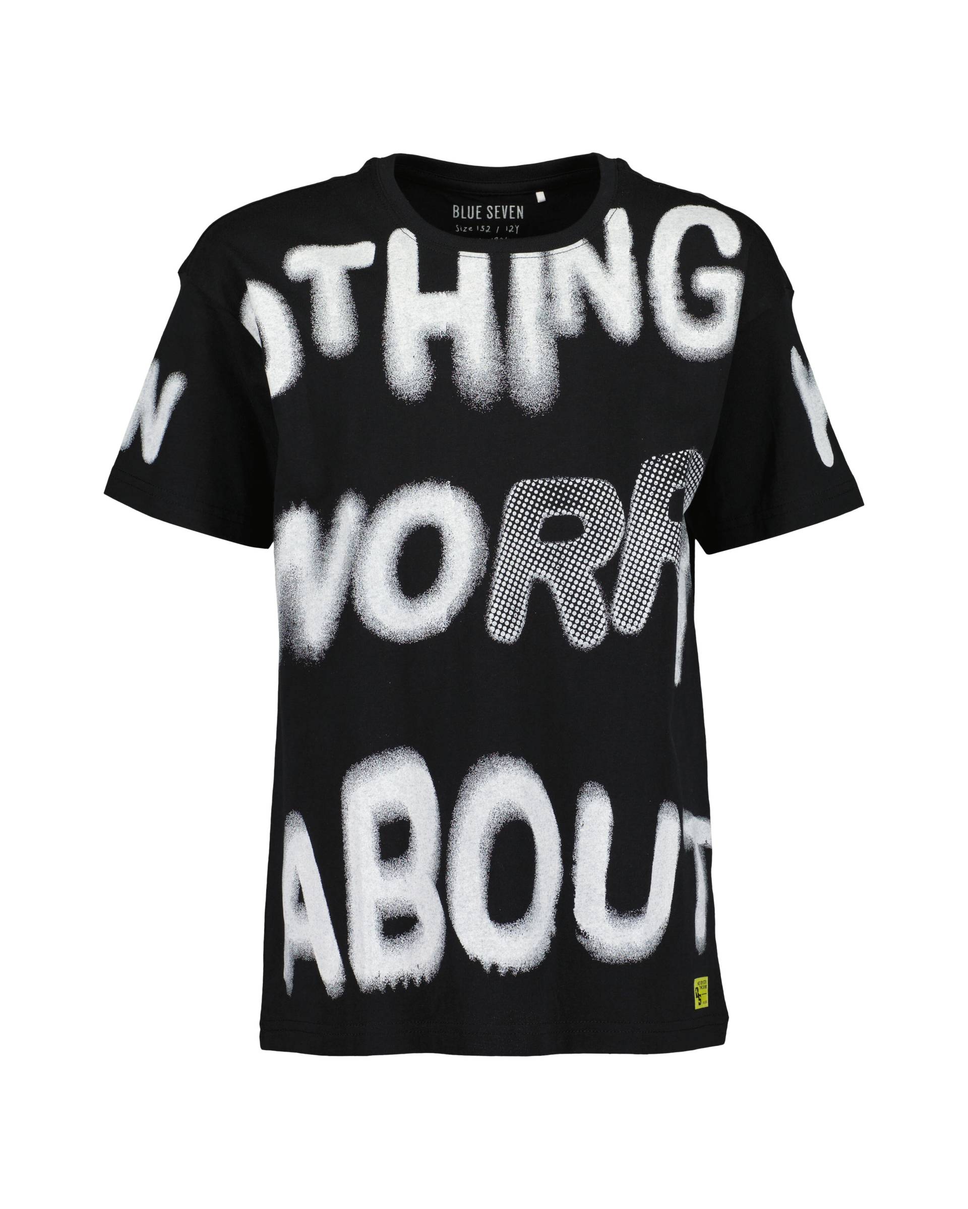 Blue Seven - Kn T-Shirt, Rundhals schwarz - Gr. - 140 von Blue Seven