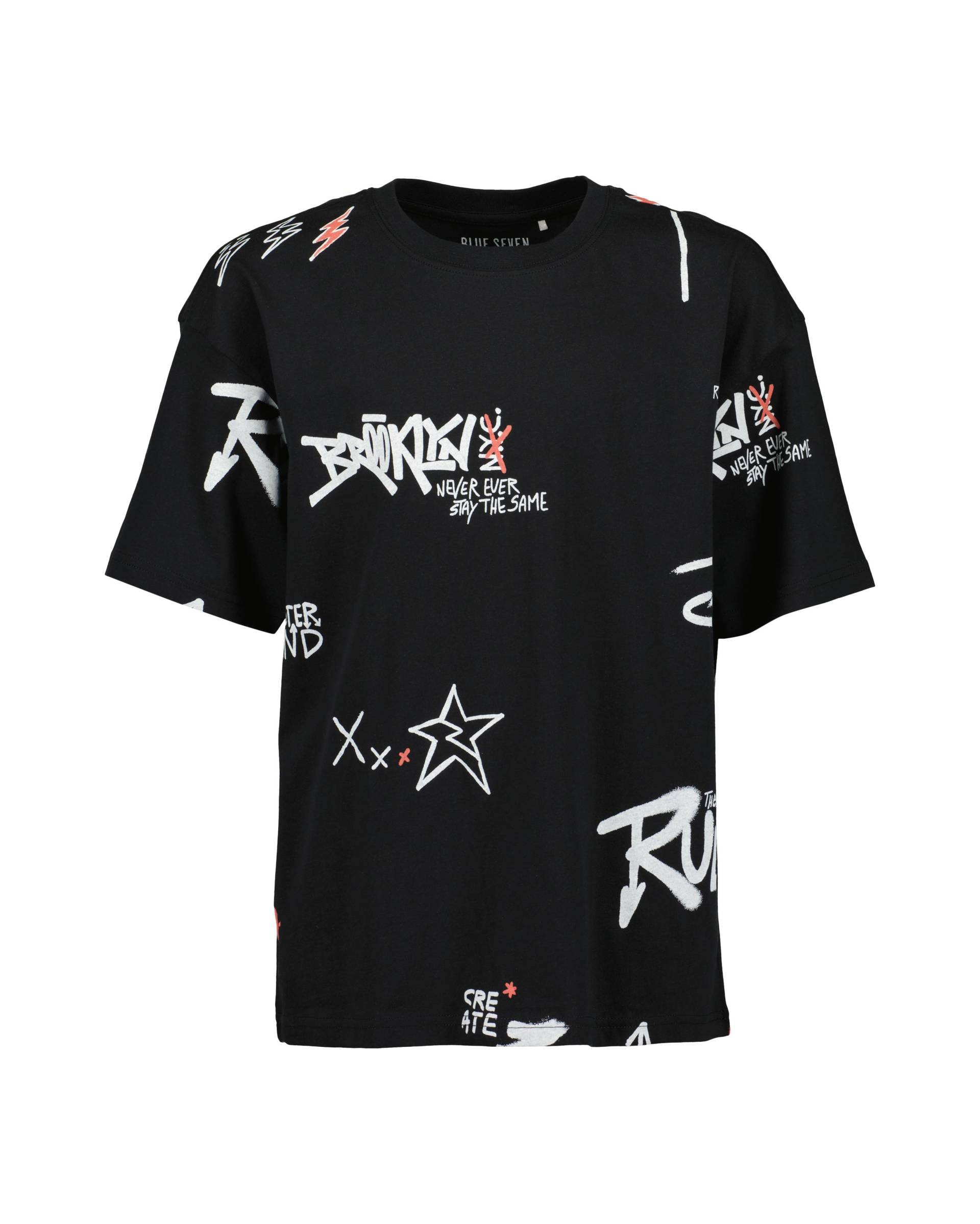 Blue Seven - Kn T-Shirt, Rundhals schwarz - Gr. - 140 von Blue Seven