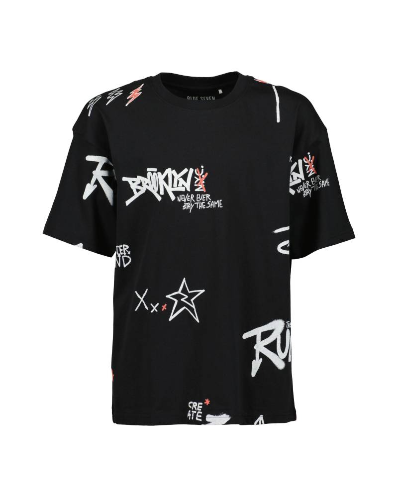 Blue Seven - Kn T-Shirt, Rundhals schwarz - Gr. - 140 von Blue Seven