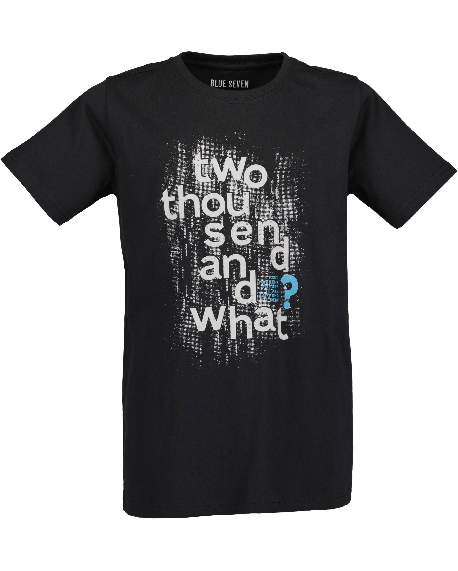 Blue Seven - Kn T-Shirt, Rundhals schwarz - Gr. - 176 von Blue Seven