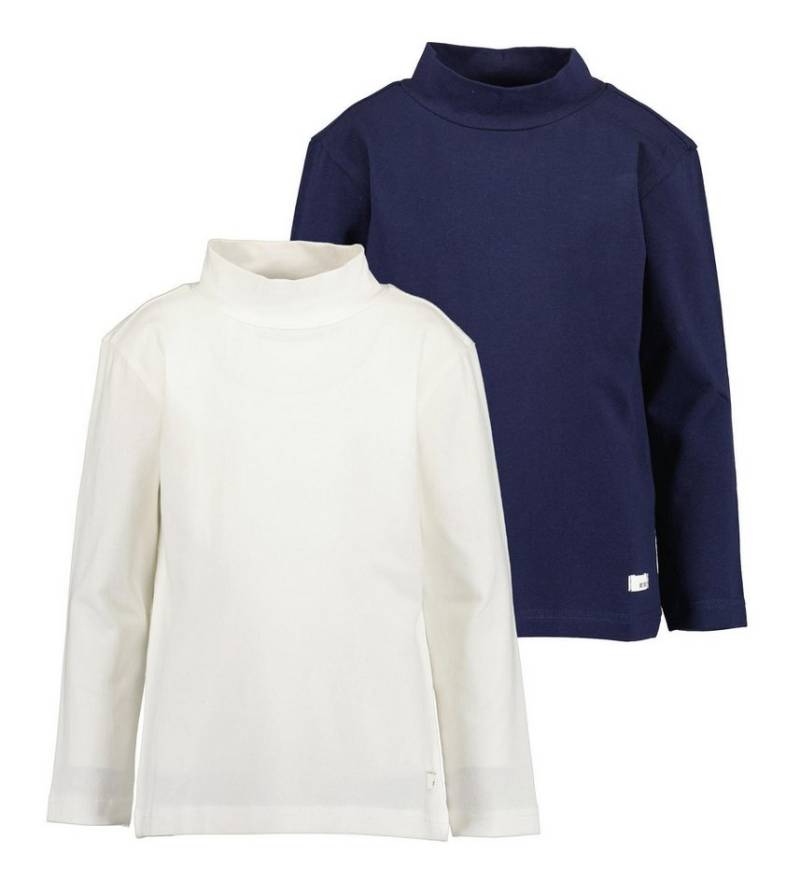 Blue Seven Langarmshirt Blue Seven Jungen Langarmshirts mit Stehkragen (2-tlg) von Blue Seven