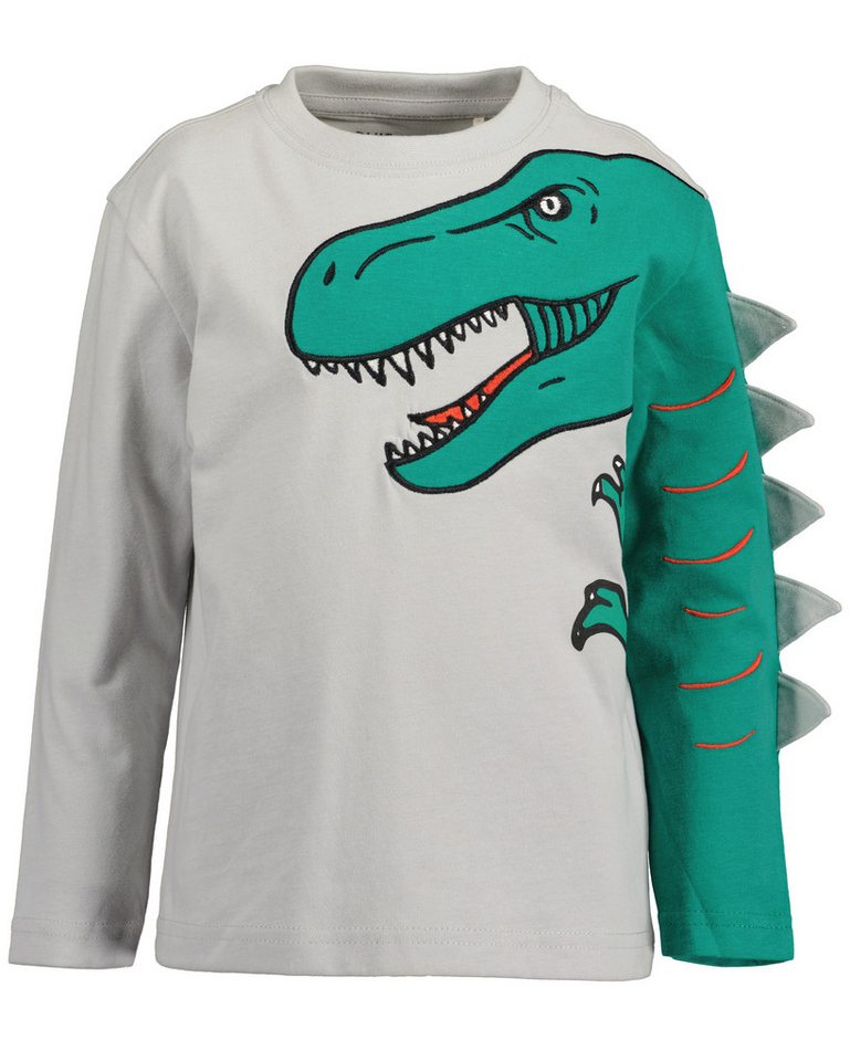 Blue Seven Langarmshirt mit außergewöhnlichem, hochwertigen Dino-Motiv von Blue Seven