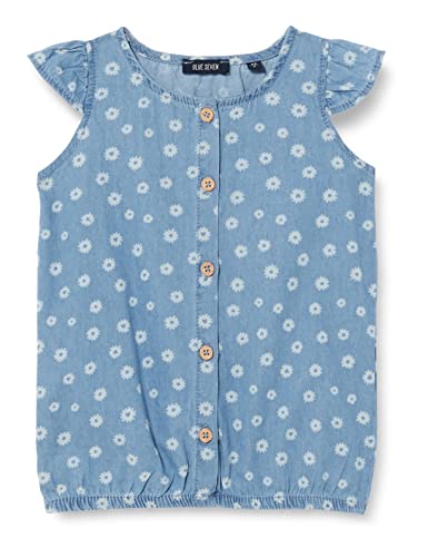 BLUE SEVEN Mädchen Bluse, Jeansblau Orig, 6 Years von Blue Seven