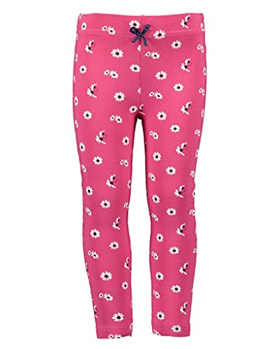 Blue Seven Mädchen Magical BOWGIRL mit Blumen-Alloverdruck Leggings, Magenta AOP Orig, 2 Years von Blue Seven