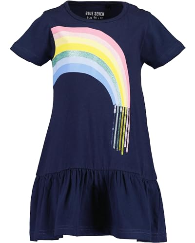 Blue Seven Mädchen Shirtkleid Rainbow 564 - Ultramarin 116 von Blue Seven