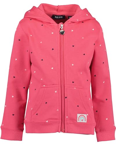 Blue Seven Mädchen Sweatjacke KIDS GIRLS BASICS 424 - PINK 104 von Blue Seven