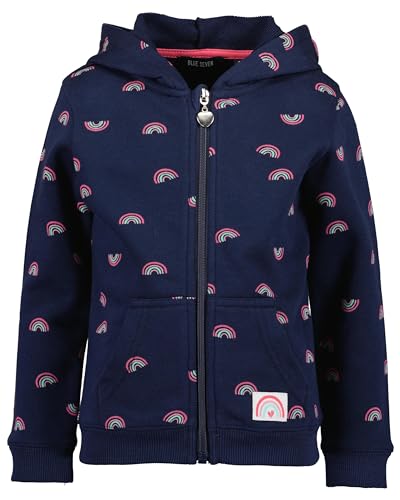 Blue Seven Mädchen Sweatjacke KIDS GIRLS BASICS 564 - ULTRAMARIN 110 von Blue Seven