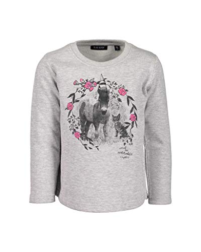 Blue Seven Mädchen Vd-764558 X Kapuzenpullover, Grau (Nebel Orig 920), 122 von Blue Seven