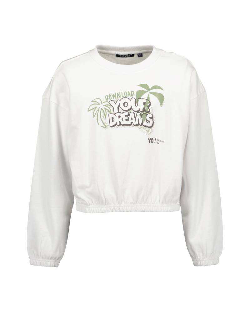 Blue Seven - Md Sweatshirt, Rundhals weiss - Gr. - 164 von Blue Seven
