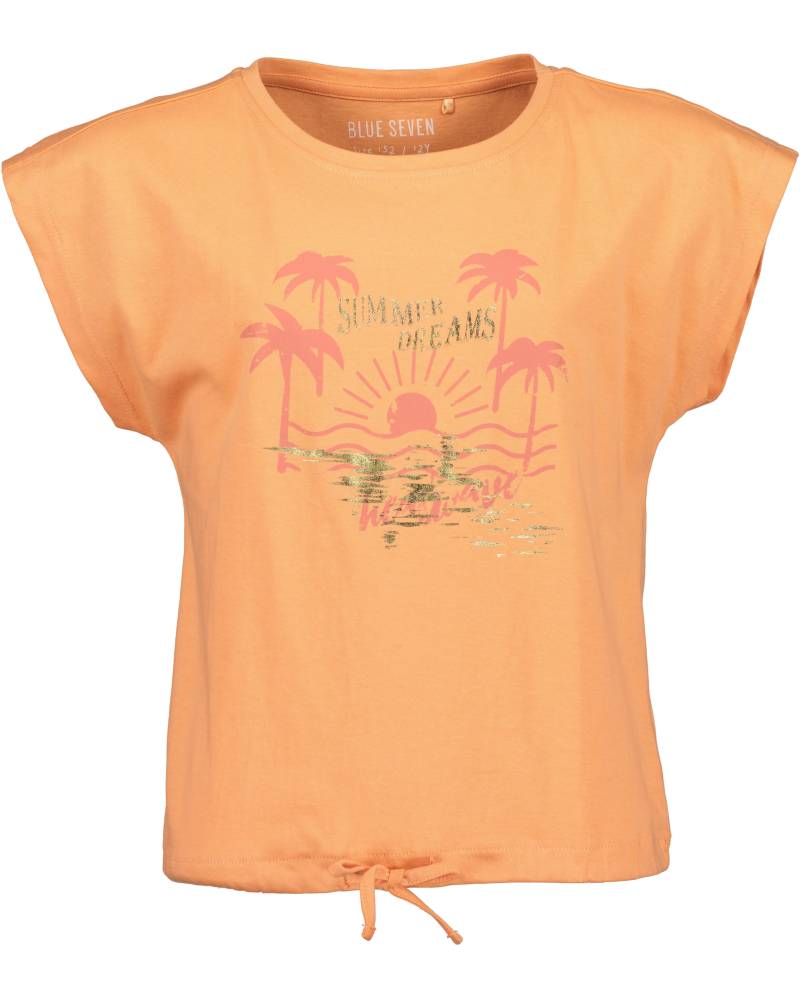 Blue Seven - Md T-Shirt, Rundhals orange - Gr. - 176 von Blue Seven