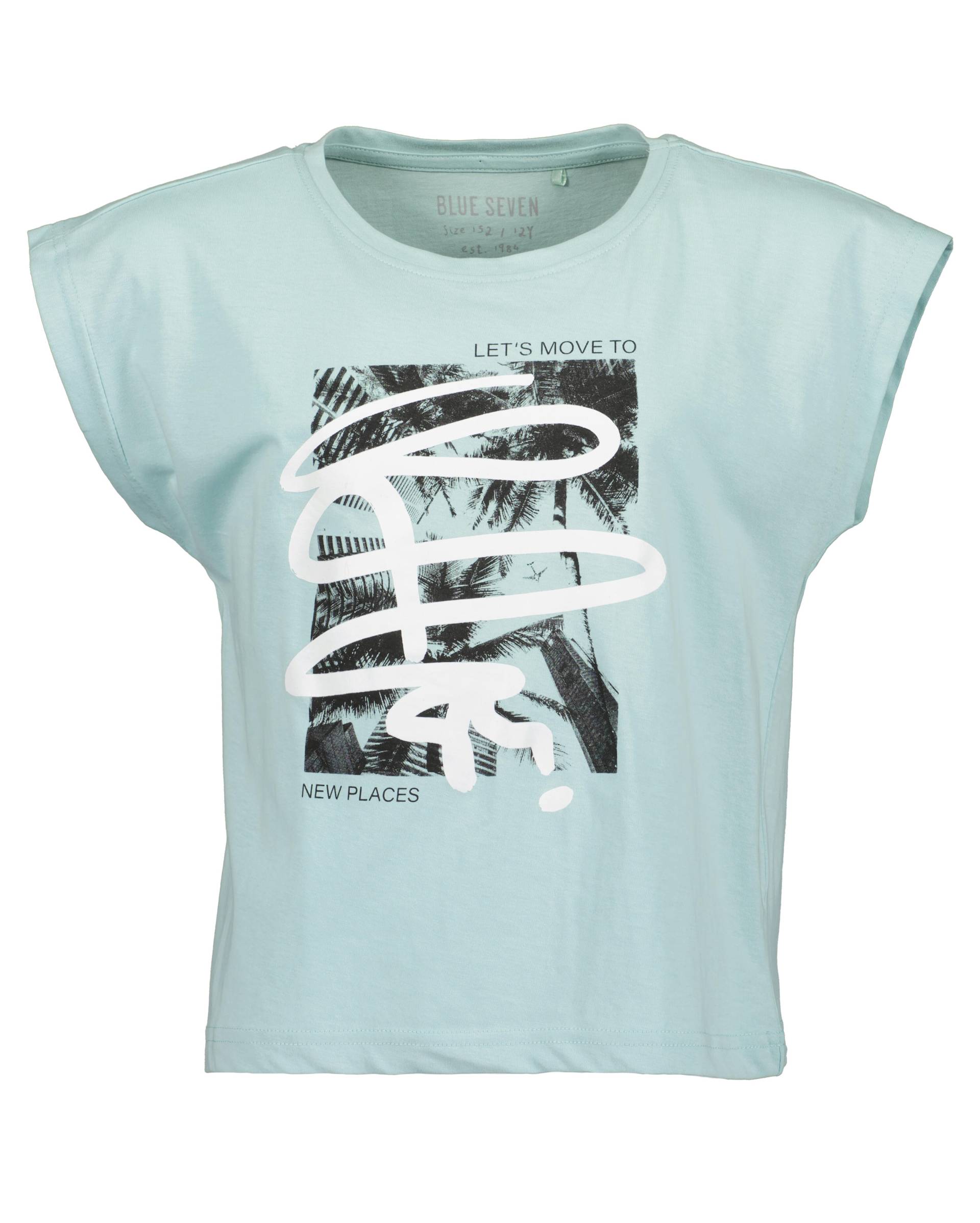 Blue Seven - Md T-Shirt, Rundhals türkis - Gr. - 164 von Blue Seven