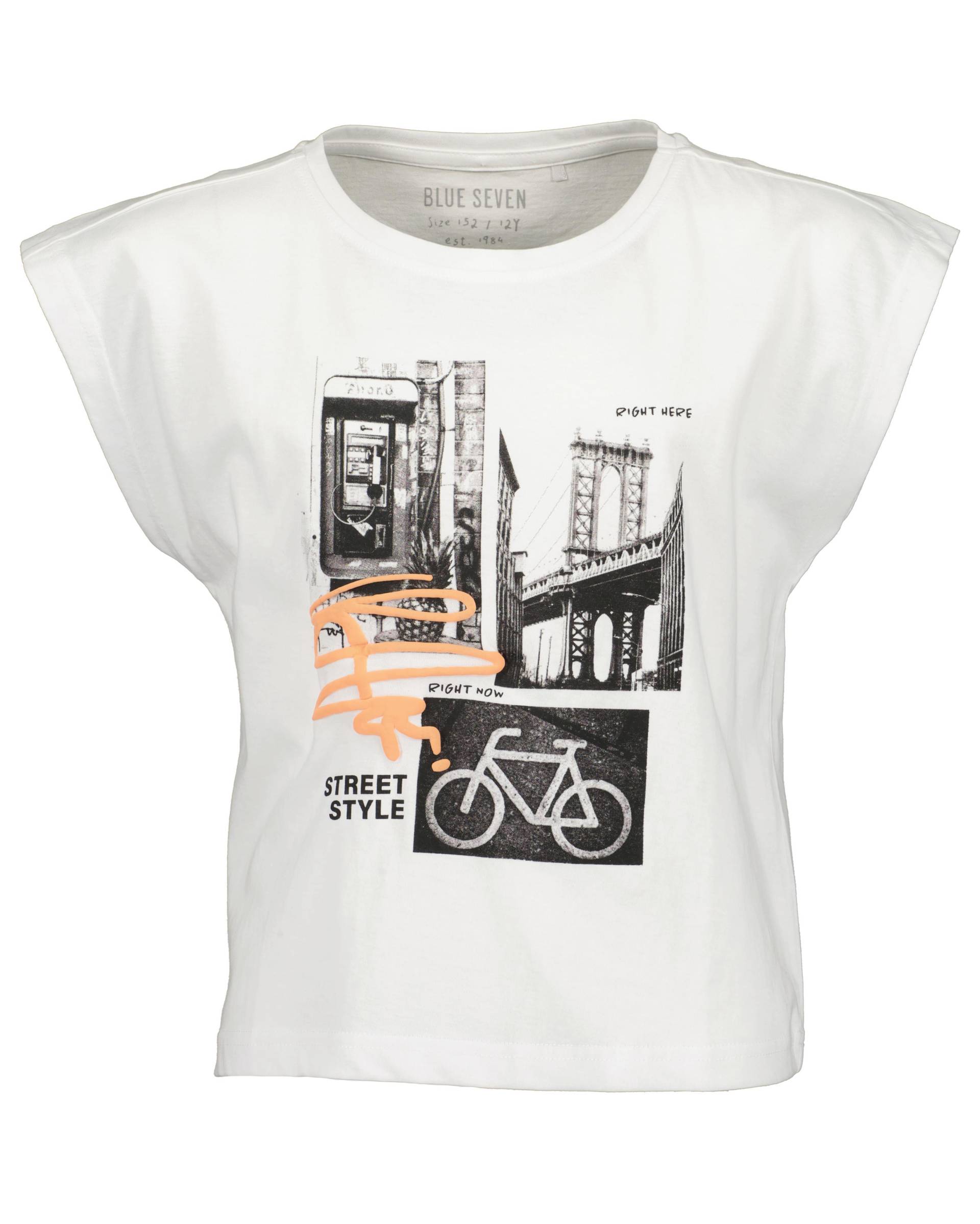 Blue Seven - Md T-Shirt, Rundhals weiss - Gr. - 152 von Blue Seven