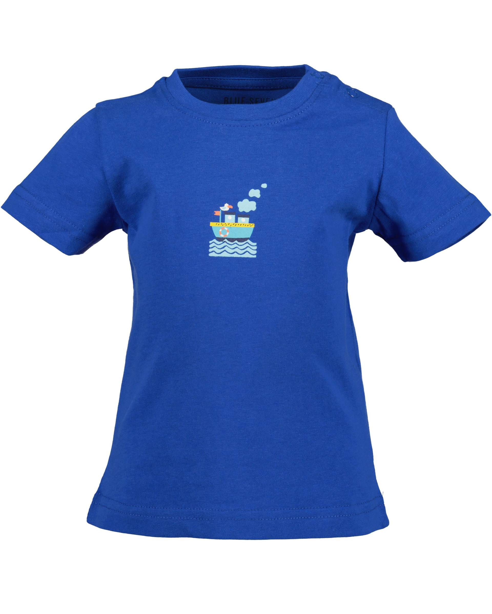 Blue Seven - Mini Kn T-Shirt, Rundhals blau - Gr. - 68 von Blue Seven