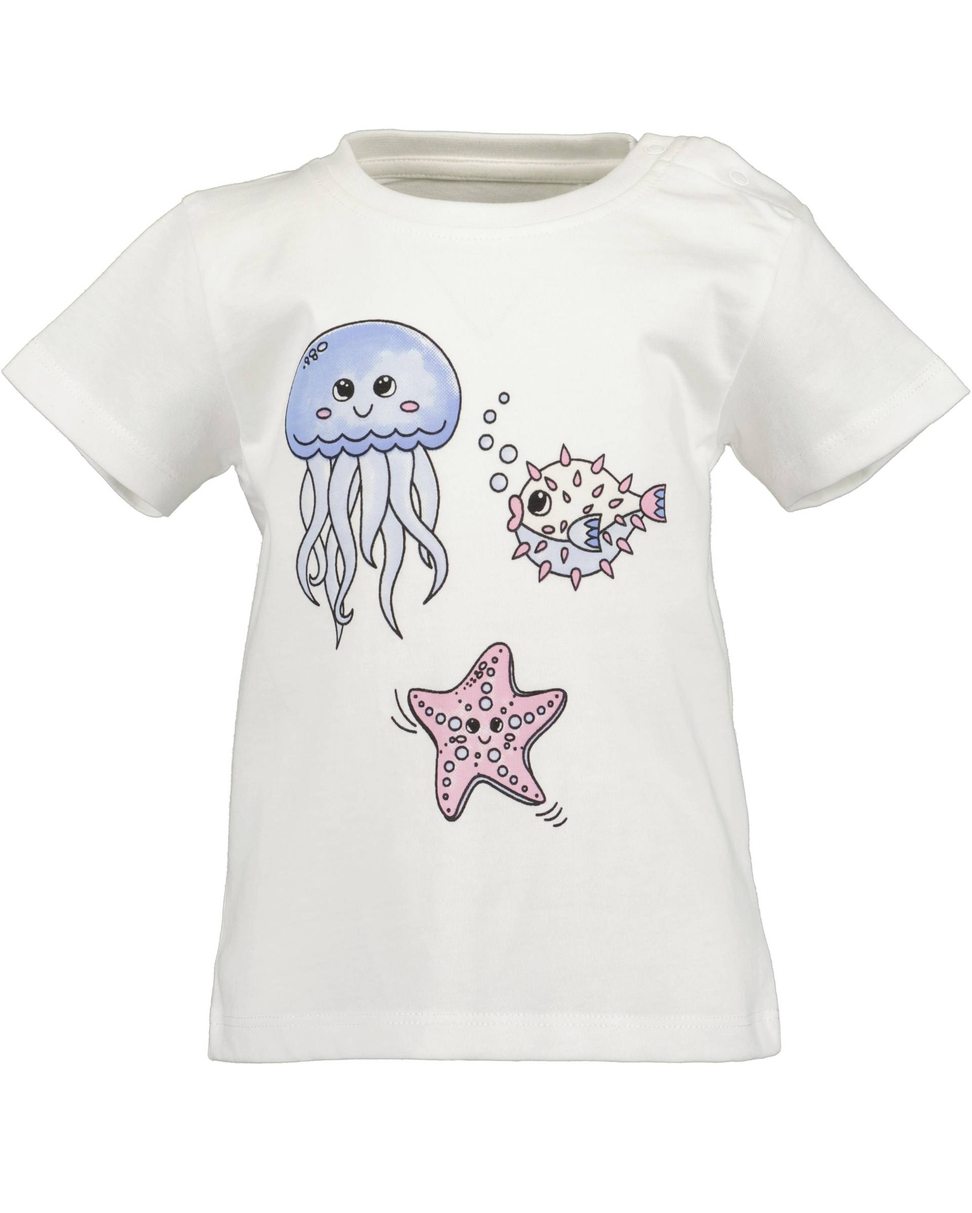 Blue Seven - Mini Kn T-Shirt, Rundhals cremefarben - Gr. - 80 von Blue Seven