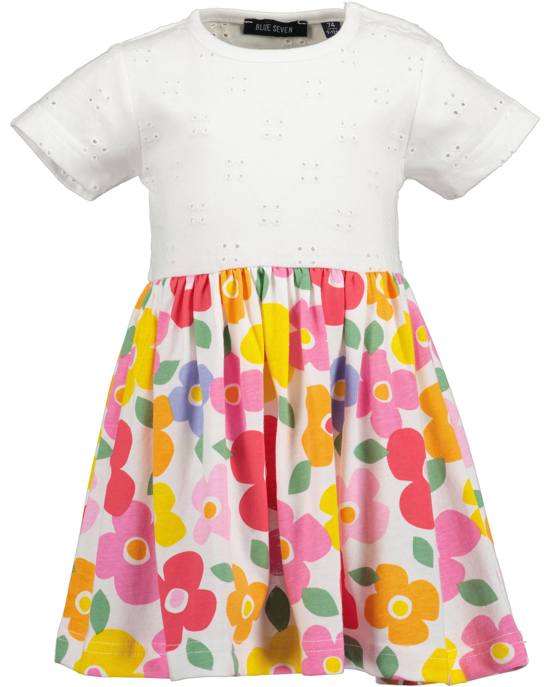 Blue Seven - Mini Md Kleid, Rundhals weiss - Gr. - 68 von Blue Seven