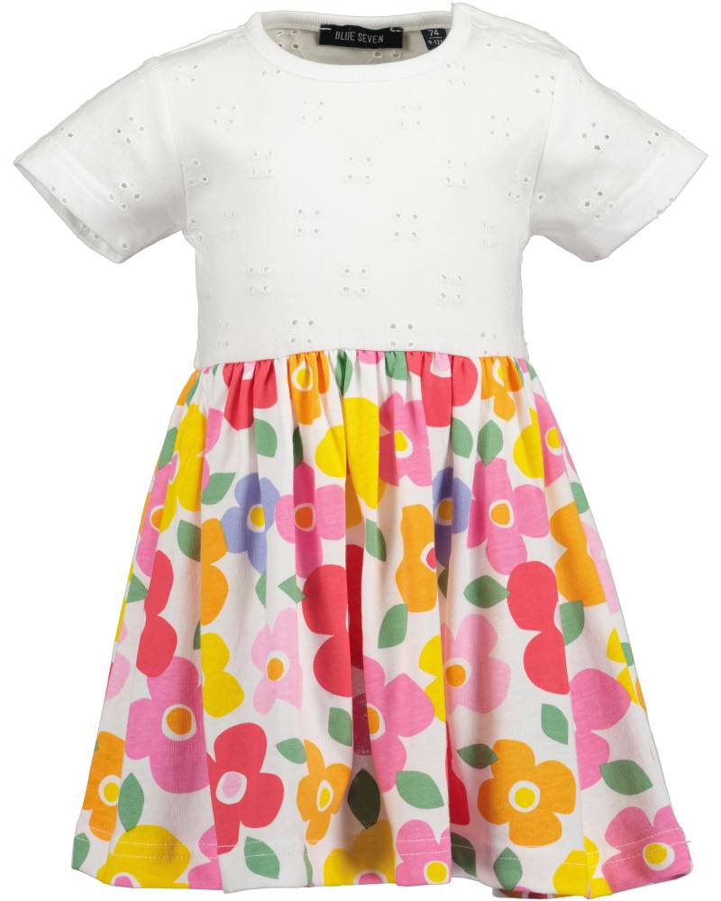 Blue Seven - Mini Md Kleid, Rundhals weiss - Gr. - 68 von Blue Seven