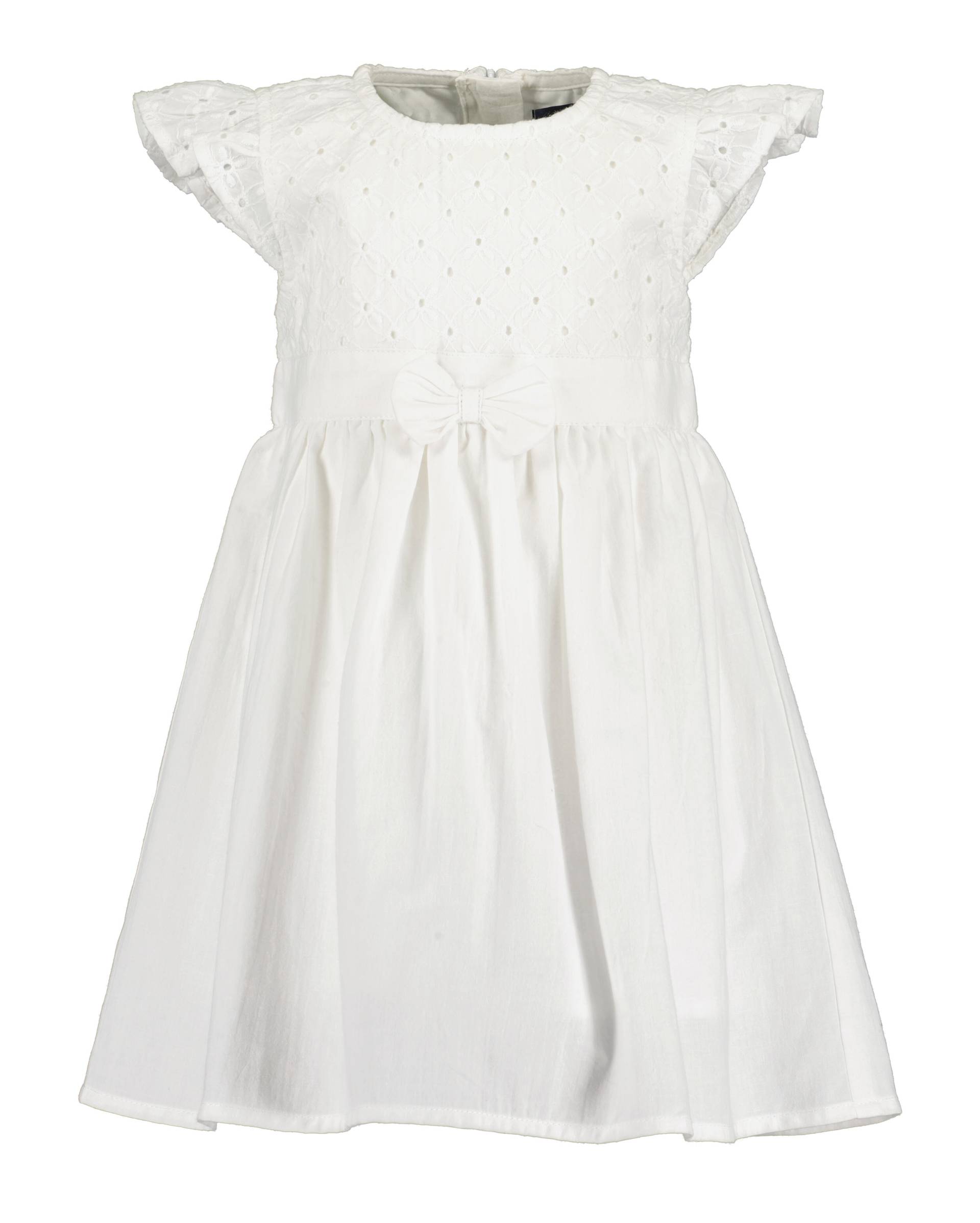 Blue Seven - Mini Md Spitzenkleid, Rundhals weiss - Gr. - 74 von Blue Seven