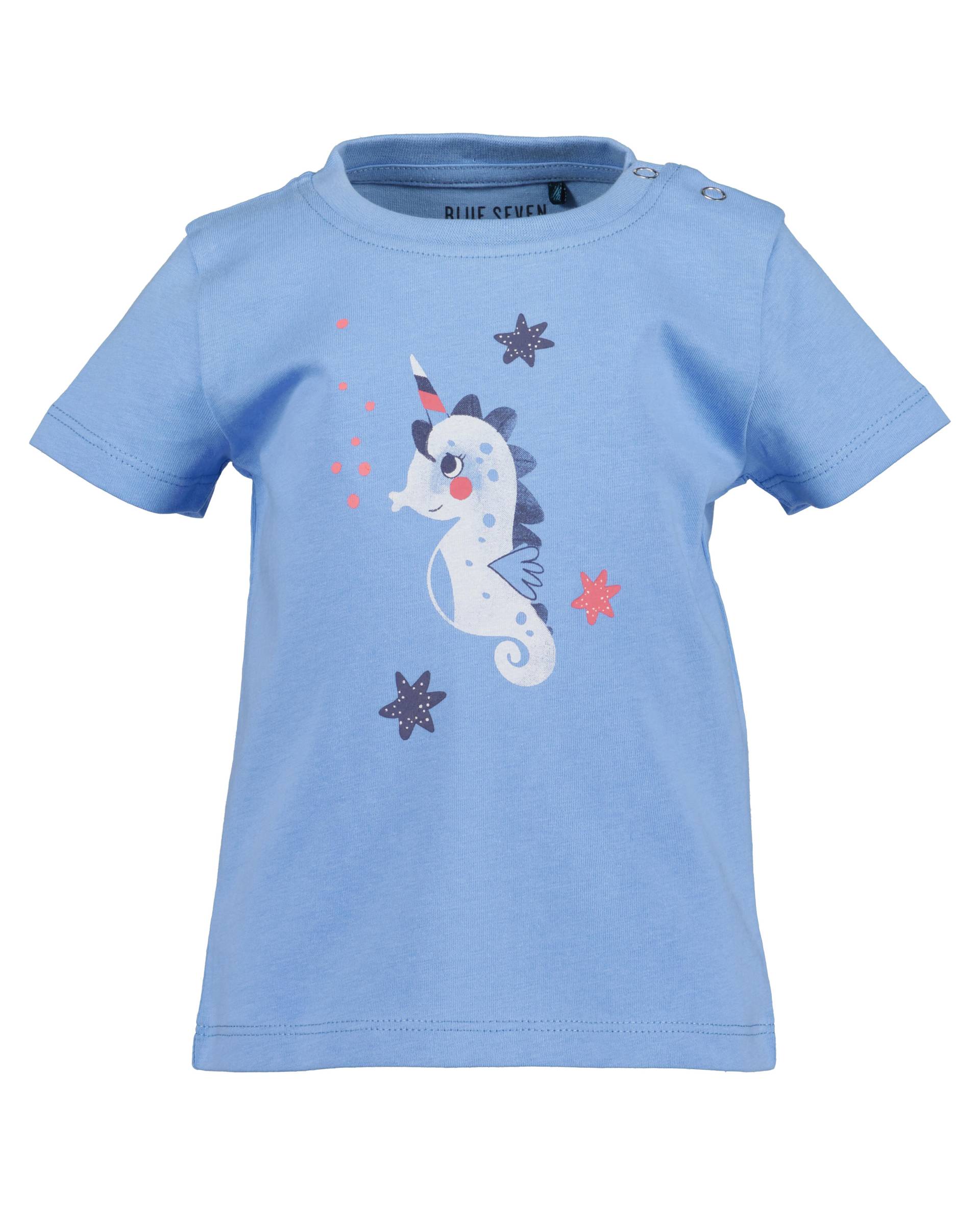 Blue Seven - Mini Md T-Shirt, Rundhals blau - Gr. - 68 von Blue Seven