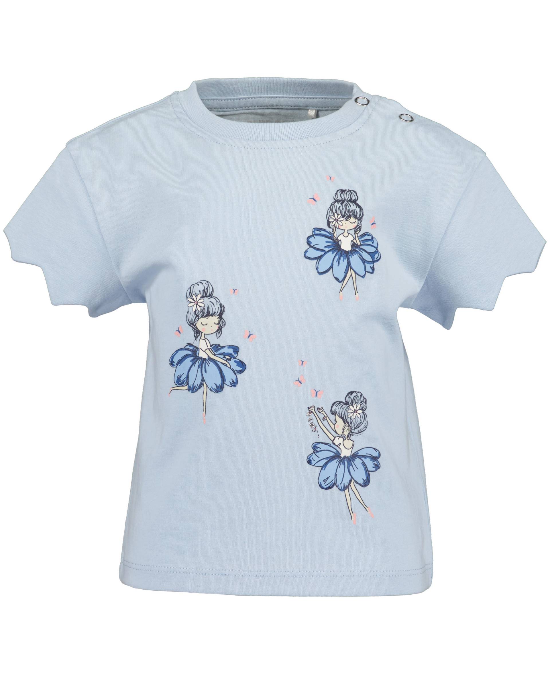 Blue Seven - Mini Md T-Shirt, Rundhals blau - Gr. - 74 von Blue Seven