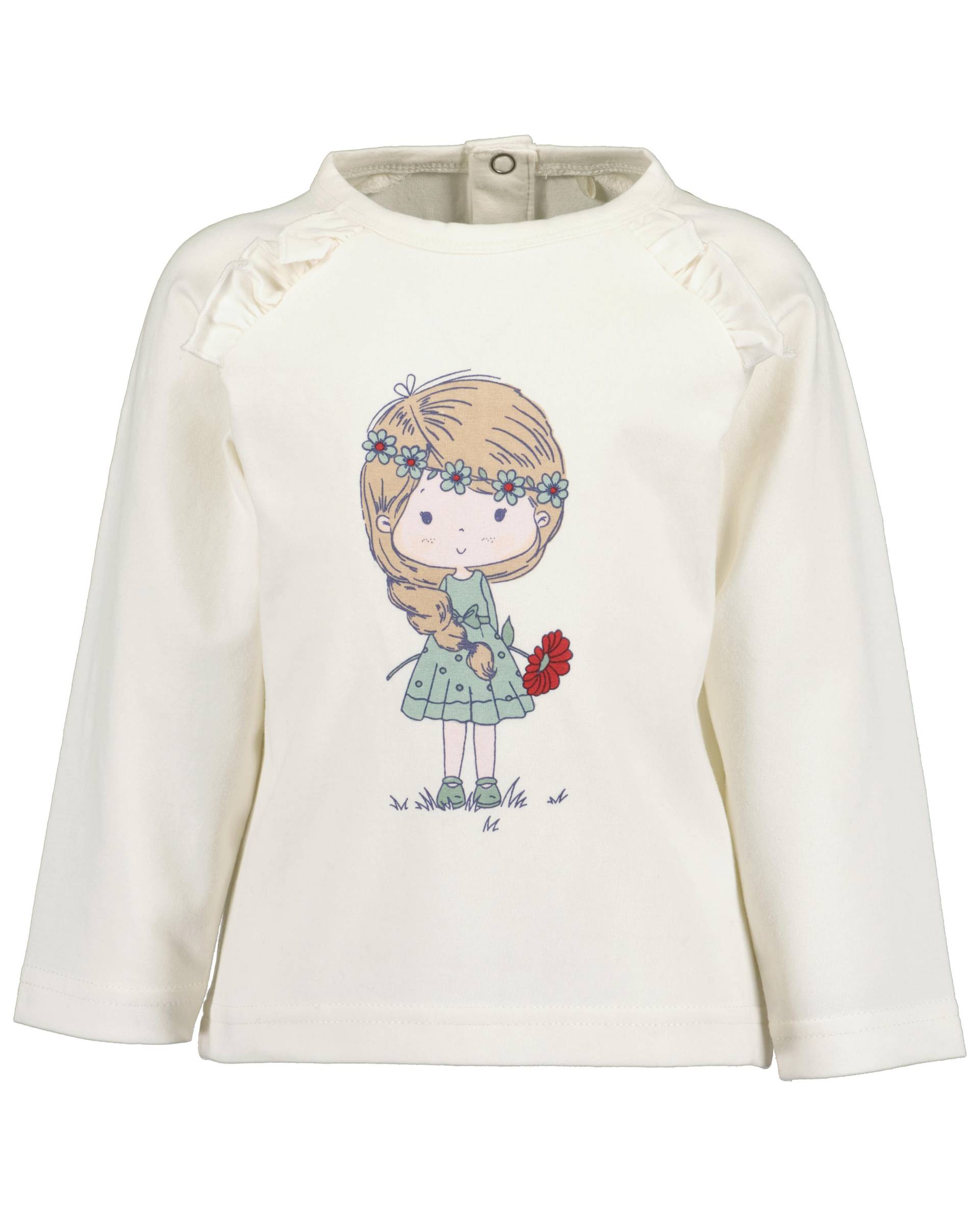 Blue Seven - Mini Md T-Shirt, Rundhals cremefarben - Gr. - 86 von Blue Seven