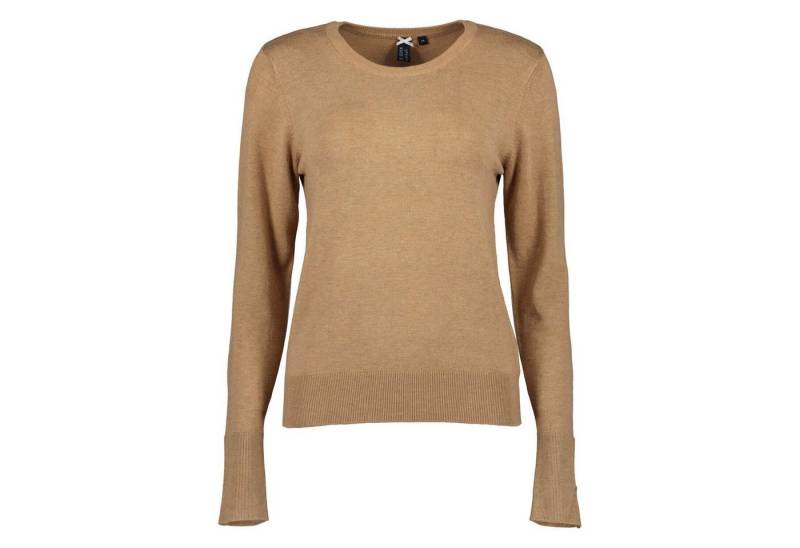 Blue Seven Rundhalspullover Damen Pullover Unifarben Meliert - Pulli mit Rundhalsausschnitt von Blue Seven
