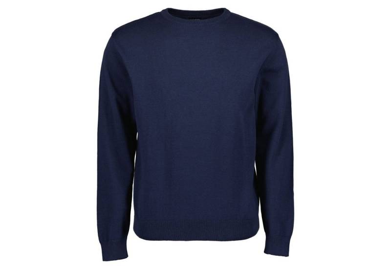 Blue Seven Rundhalspullover Herren Pullover Unifarben aus Baumwolle mit Rundhalsausschnitt von Blue Seven