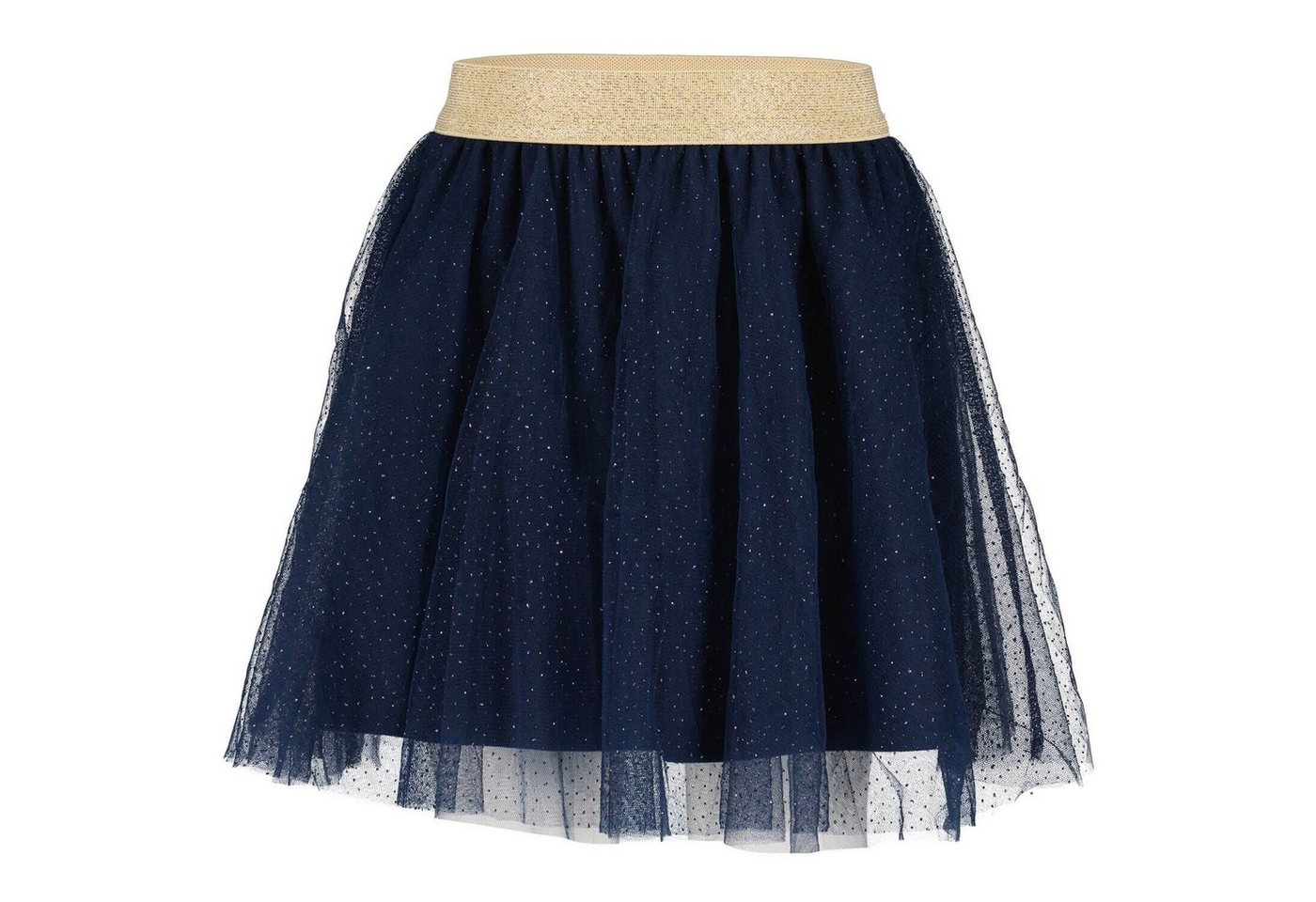 Blue Seven Sommerkleid Kinder Mädchen Tüllrock mit elastischem Bund - Rock mit Glitzerdruck von Blue Seven