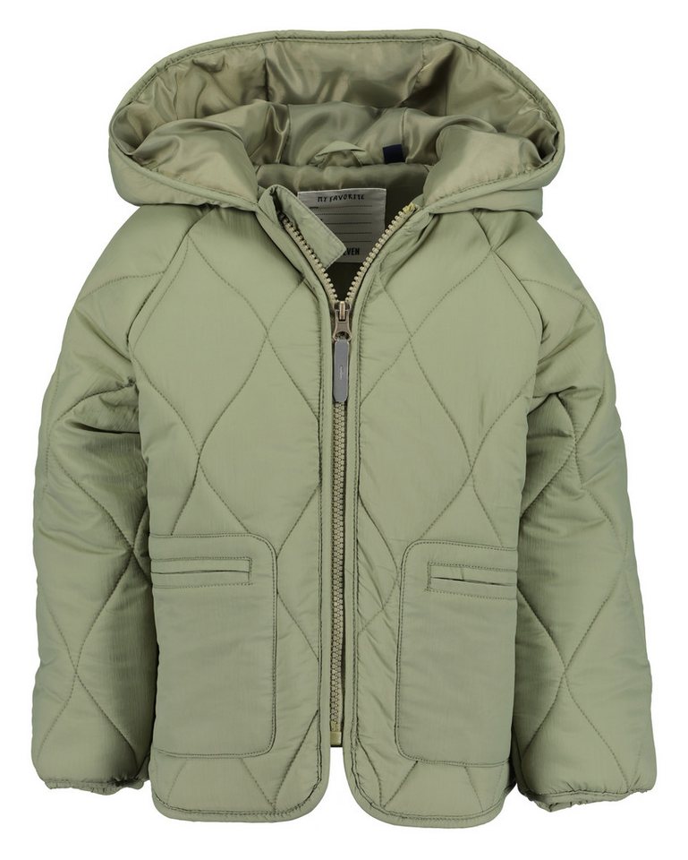 Blue Seven Steppjacke hinten mit reflektierendem Detail von Blue Seven