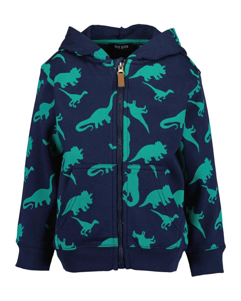 Blue Seven Sweatjacke Blue Seven Jungen Sweatjacke mit Kapuze (1-tlg) von Blue Seven
