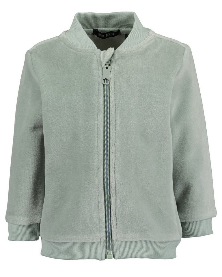 Blue Seven Sweatjacke Mini Md Nickyjacke, Rippkragen von Blue Seven