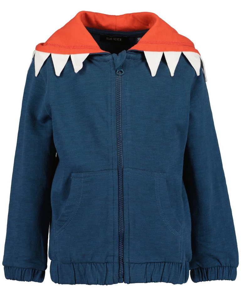 Blue Seven Kapuzensweatjacke mit Kapuze im Monster-Look von Blue Seven