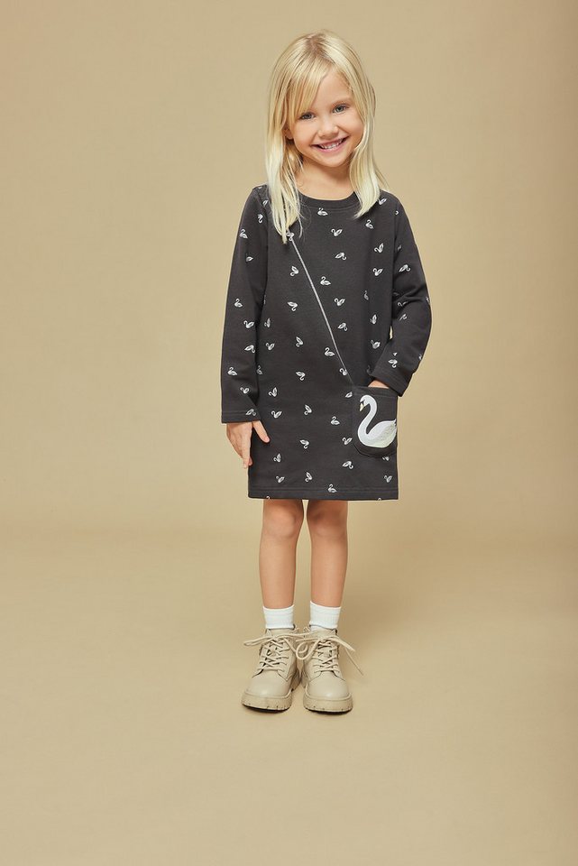 Blue Seven Sweatkleid in dezenter A-Linie und mit tollen Pailletten-Details von Blue Seven