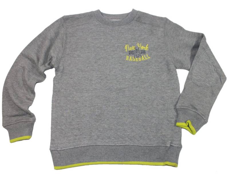 Blue Seven Sweatshirt Blue Seven Stepplook Sweatshirt Pullover grey melange (1-tlg) von Blue Seven