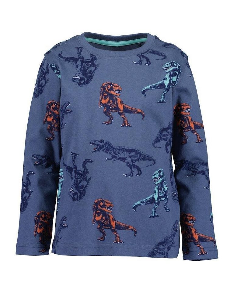 Blue Seven T-Shirt Blue Seven® Jungen Langarmshirt Dinos von Blue Seven