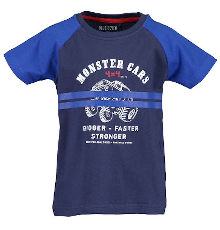 Blue Seven T-Shirt Blue Seven Jungen Monster cars Auto T-Shirt Shirt (1-tlg) von Blue Seven