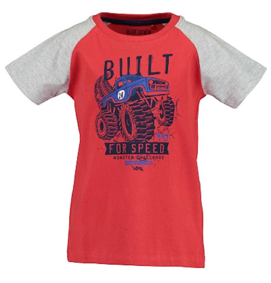 Blue Seven T-Shirt Blue Seven Jungen Monster cars Auto T-Shirt Shirt (1-tlg) von Blue Seven