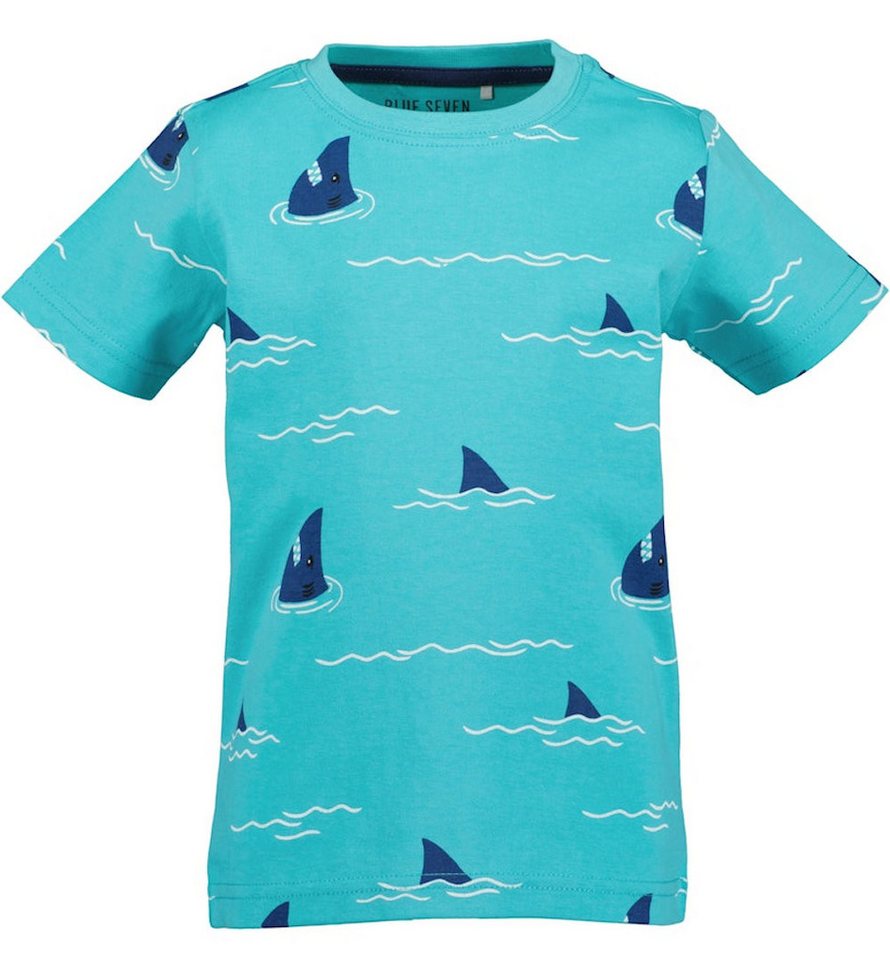 Blue Seven T-Shirt Blue Seven Jungen T-Shirt Hai lagune (1-tlg) von Blue Seven