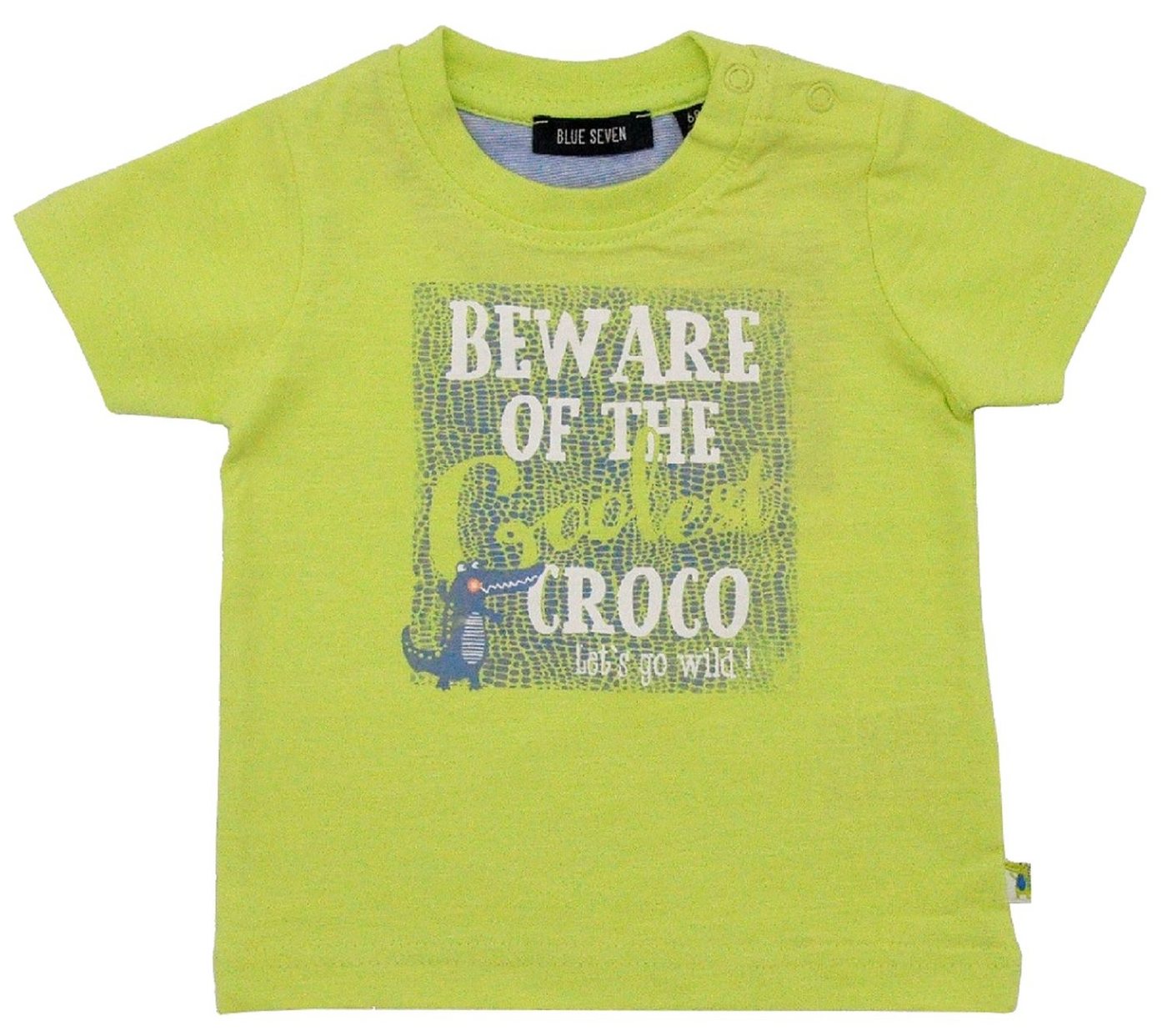 Blue Seven T-Shirt Blue Seven Jungen T-Shirt mit Croco-Print von Blue Seven