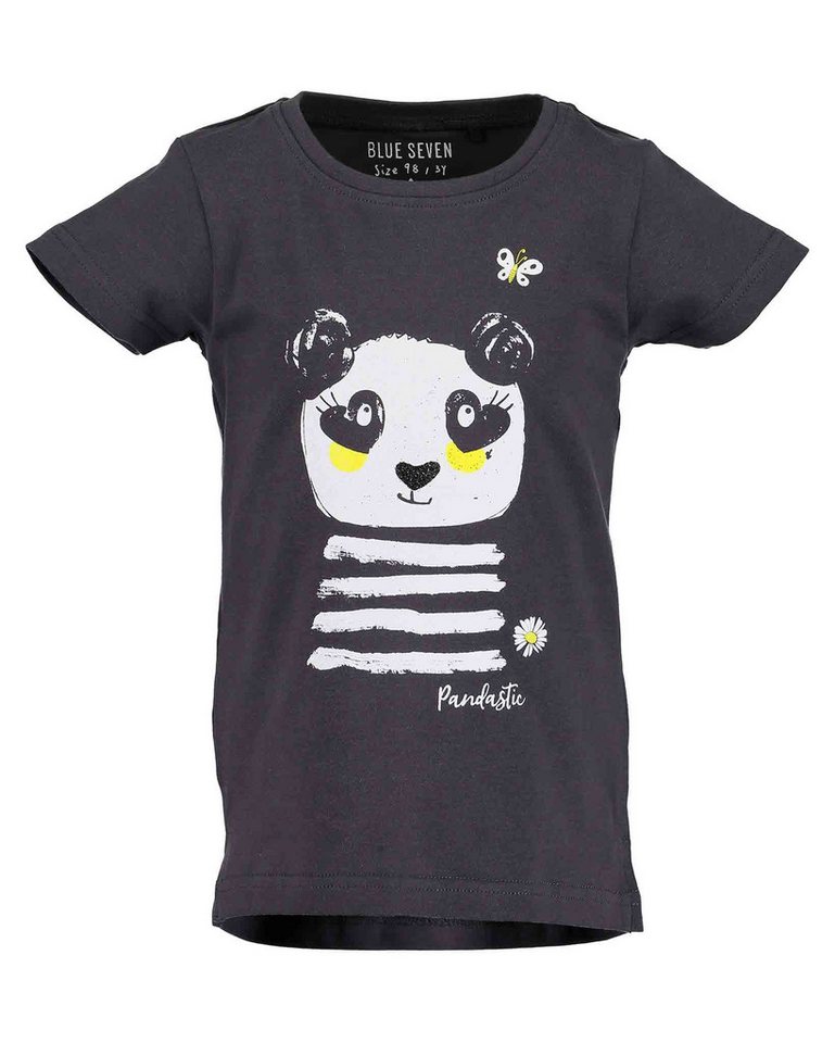 Blue Seven T-Shirt Blue Seven Mädchen kurzarm Shirt mit Panda" Print (1-tlg) mit Frontprint" von Blue Seven