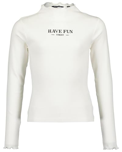 Blue Seven Teenager Mädchen Rippshirt mit Stehkragen MARKETPLACE 010 - Offwhite 164 von Blue Seven