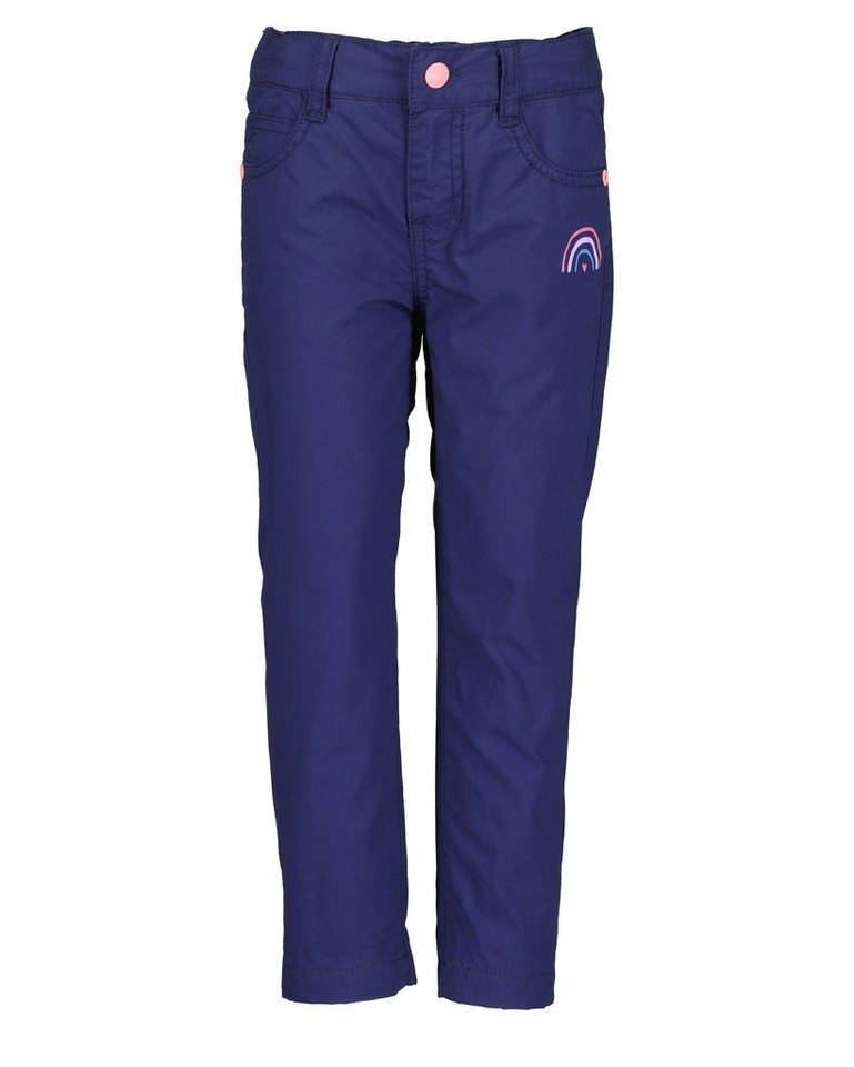 Blue Seven Thermohose Blue Seven Mädchen Hose leicht gefüttert Baumwollfutter Regenbogen (1-tlg) von Blue Seven