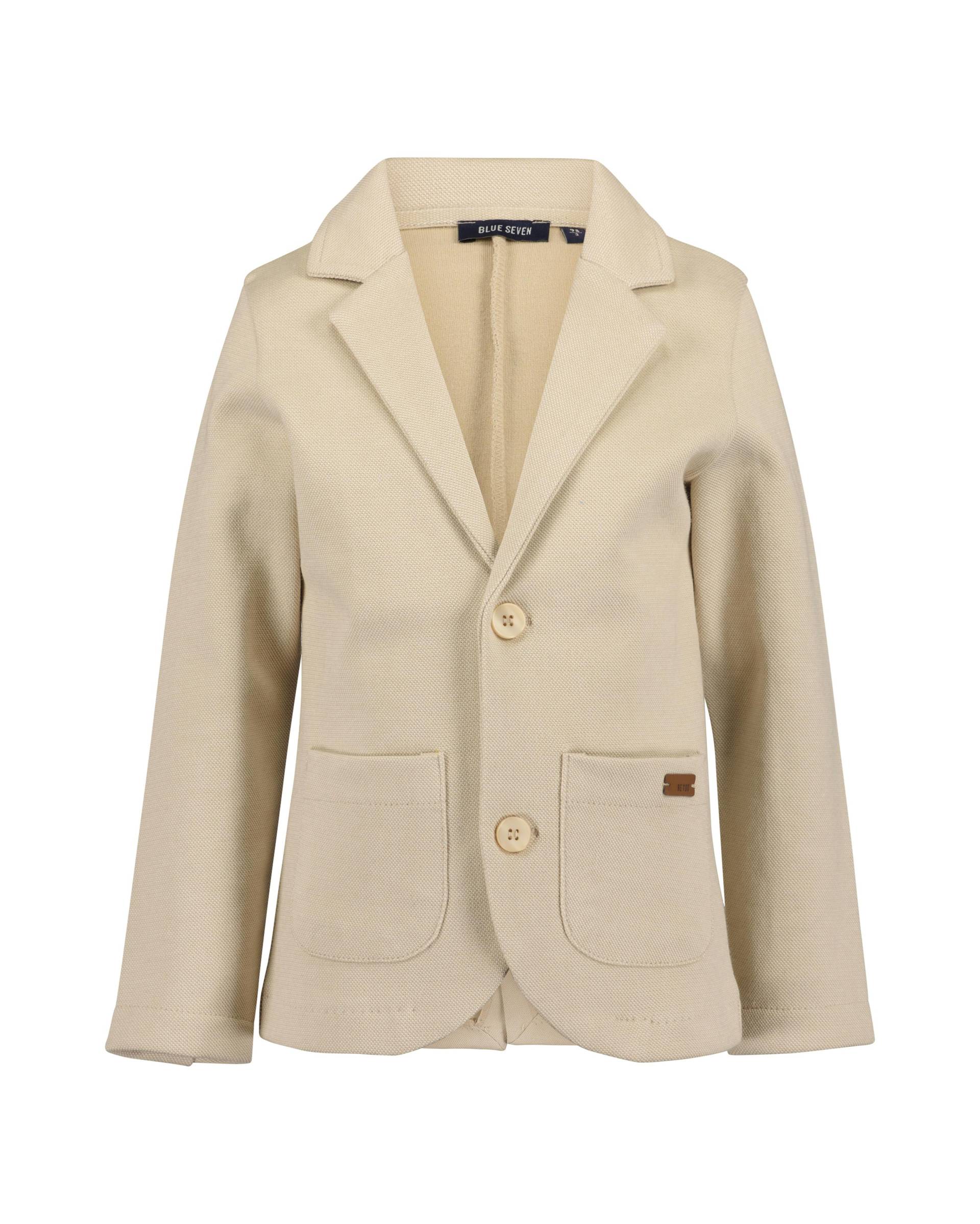 Blue Seven - kl Kn Sweat-Jacket beige - Gr. - 116 von Blue Seven