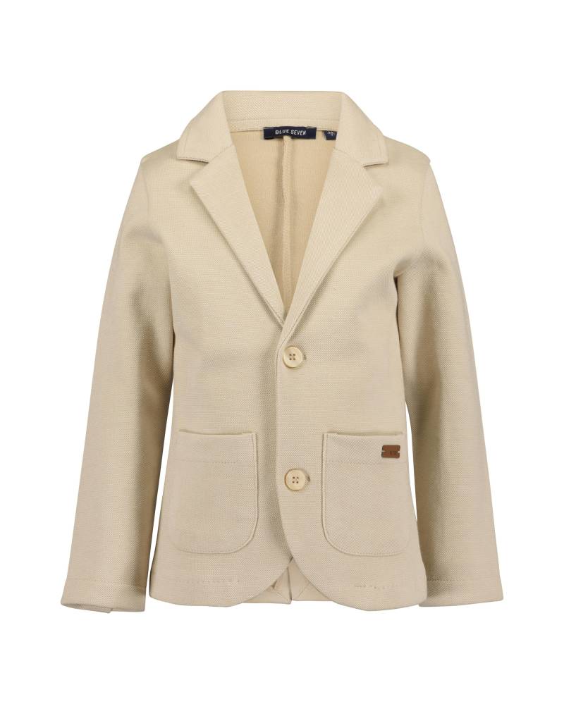Blue Seven - kl Kn Sweat-Jacket beige - Gr. - 92 von Blue Seven