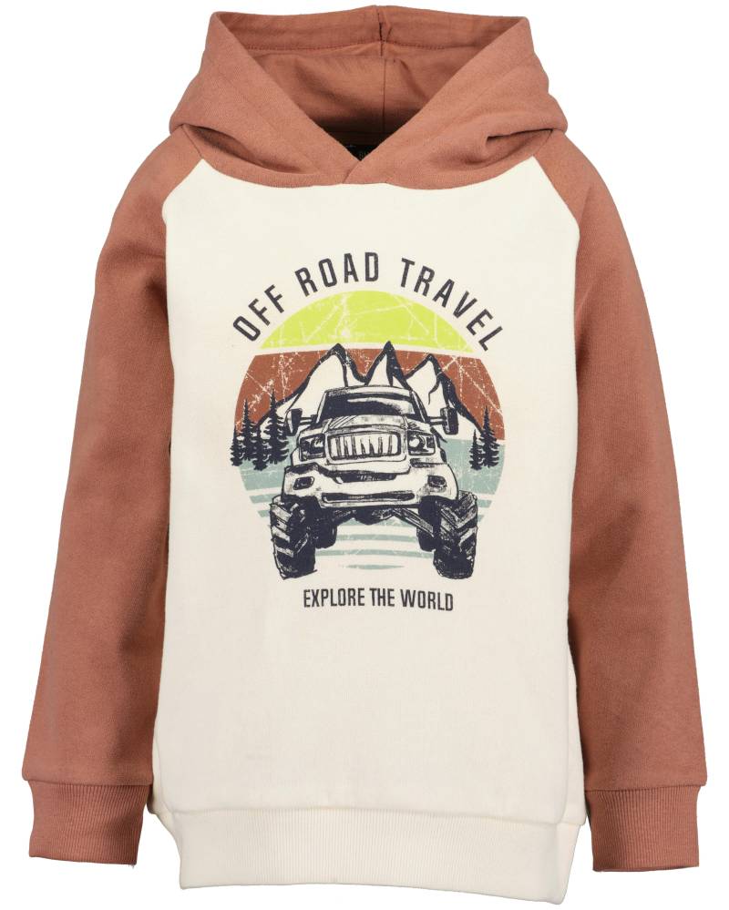 Blue Seven - kl Kn Sweatshirt, Kapuze cremefarben - Gr. - 122 von Blue Seven