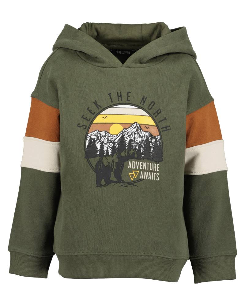 Blue Seven - kl Kn Sweatshirt oliv - Gr. - 128 von Blue Seven